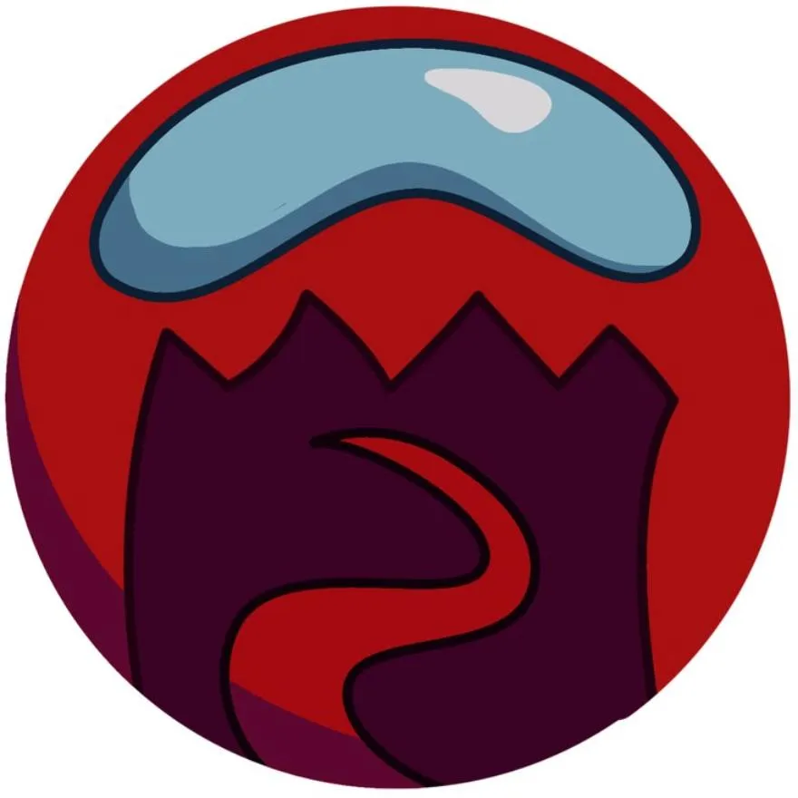 Among Us PFP #6 (impostor, red)