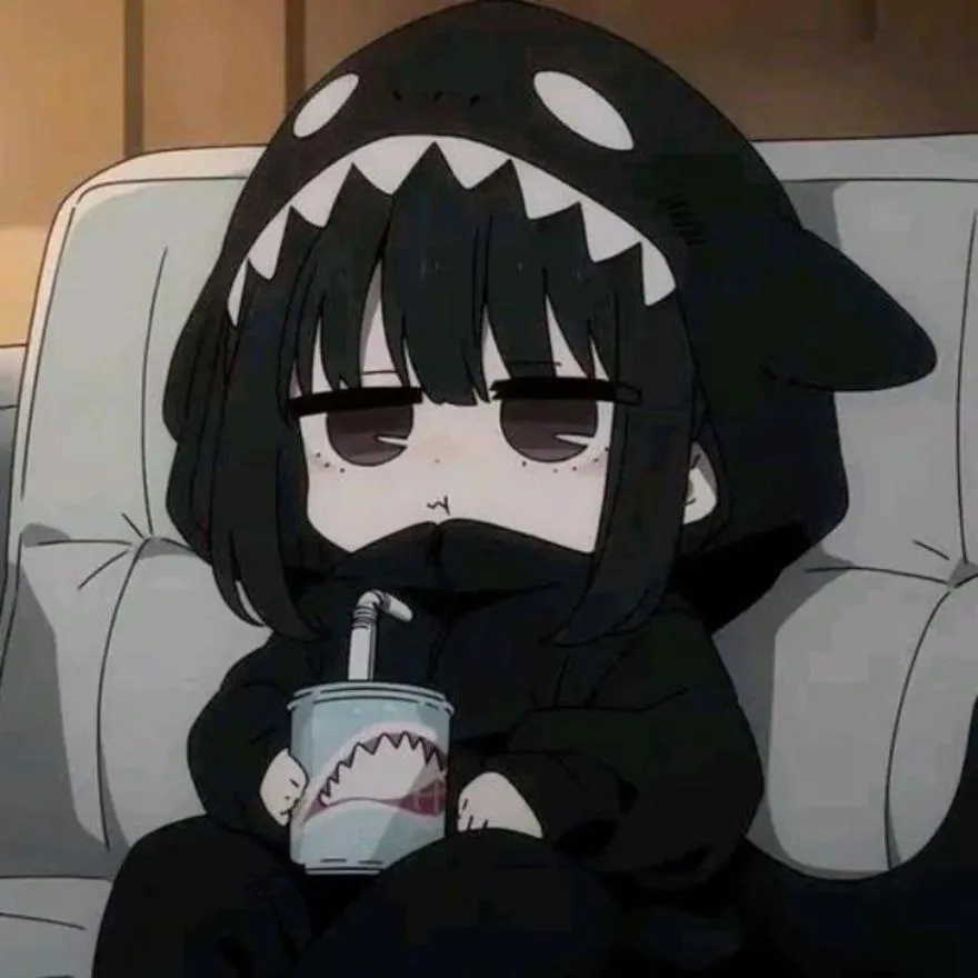 Anime PFP #13 (cute, dark, girl)