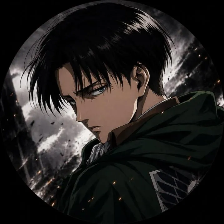 Attack On Titan PFP #8 (dark, levi)