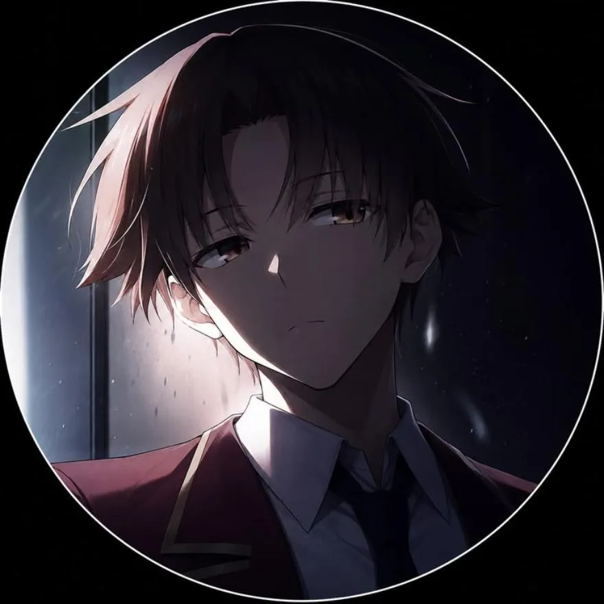 Ayanokoji PFP #16 (aesthetic, dark)
