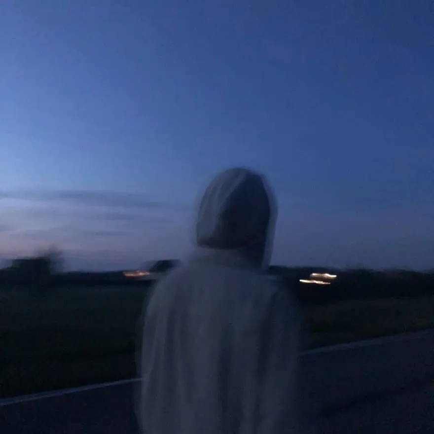 Boy PFP #30 (aesthetic, blue, faceless)