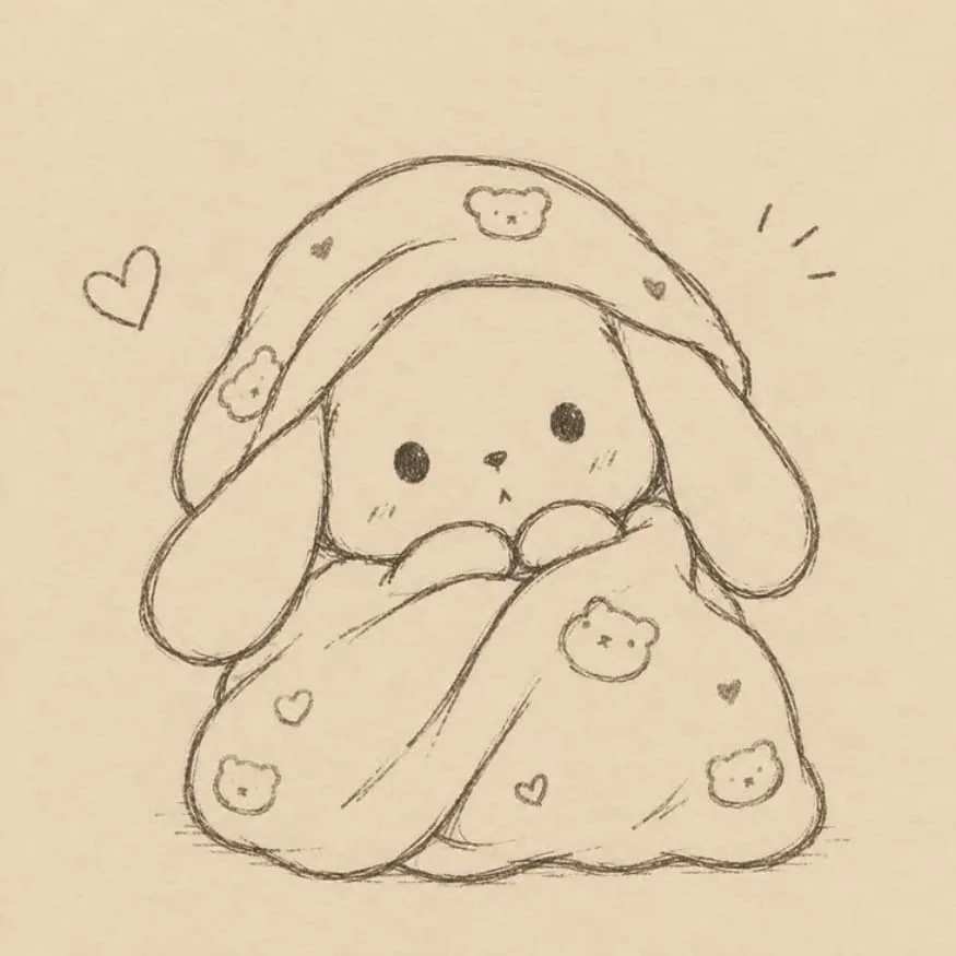 Bunny PFP #1 (cute, drawing)