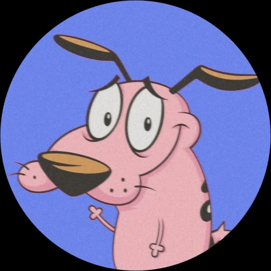 Cartoon PFP #34 (blue, courage, cute)