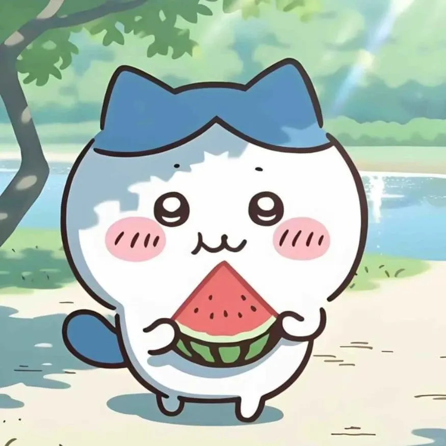 Chiikawa PFP #18 (cute, food, hachiware)