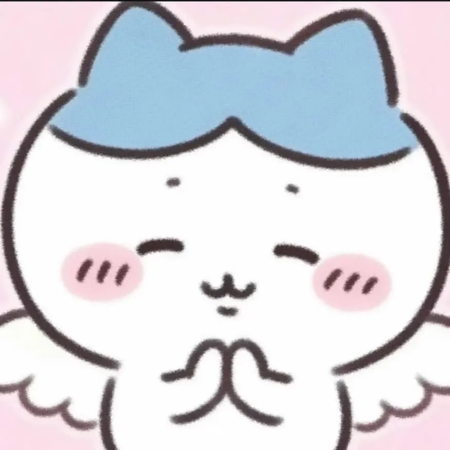 Chiikawa PFP #21 (cute, hachiware, pink)