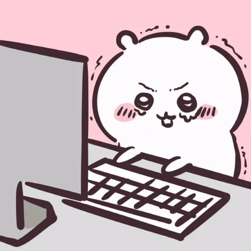 Chiikawa PFP #7 (chiikawa, funny, pink)