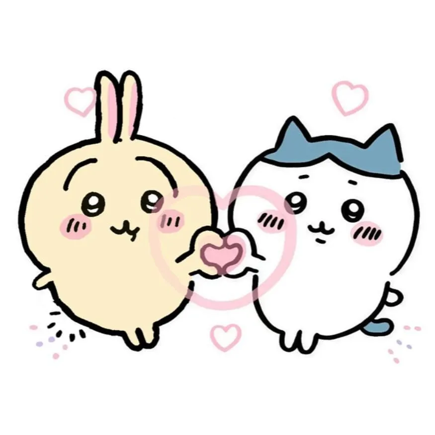 Chiikawa PFP #9 (cute, hachiware, heart, usagi)