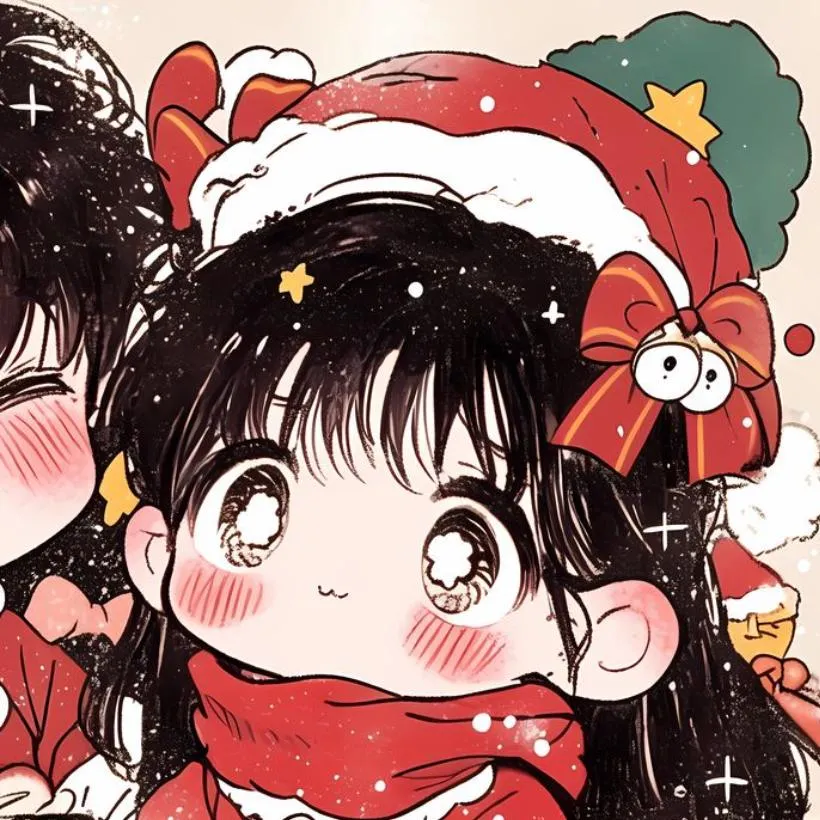 Christmas PFP #34 (anime, matching)