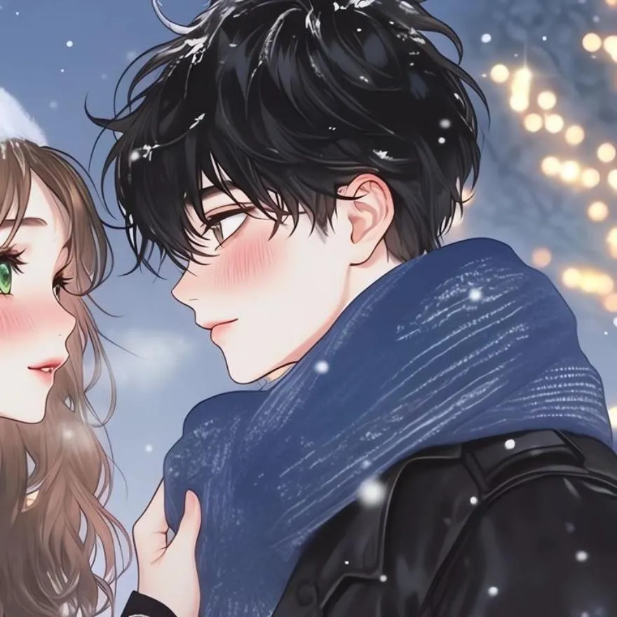 Christmas PFP #38 (anime, matching)