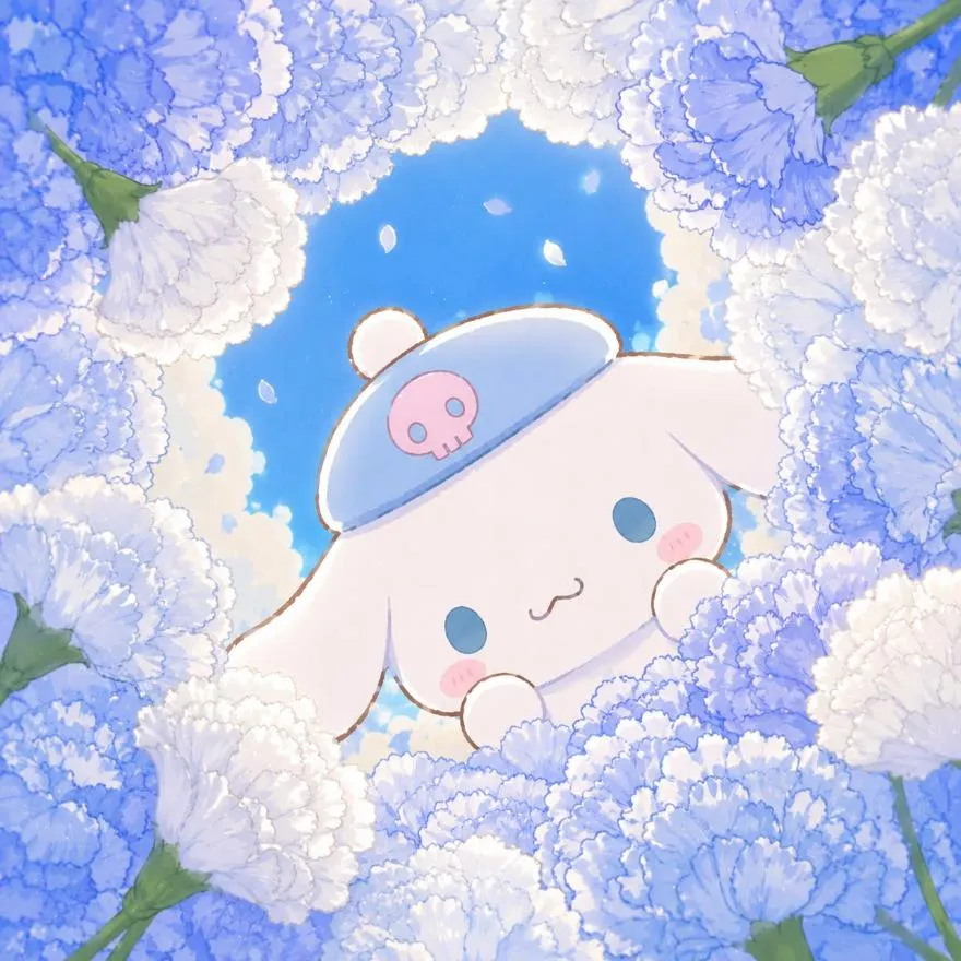 Cinnamoroll PFP #11 (aesthetic, blue)