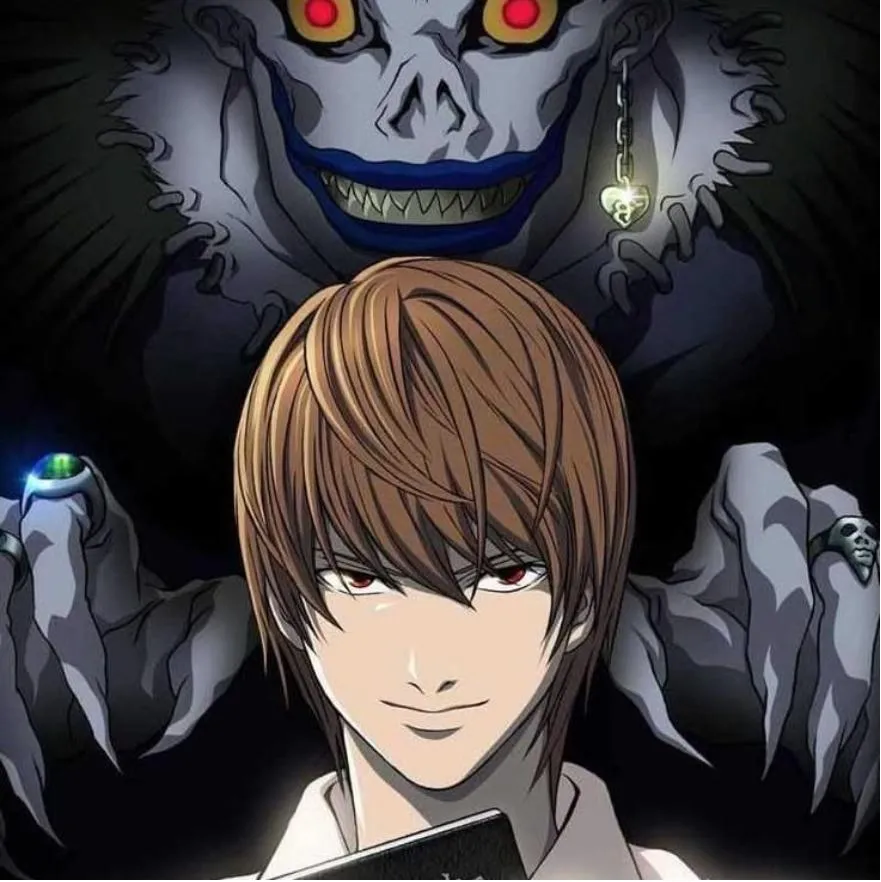 Death Note PFP #20 (light, ryuk)