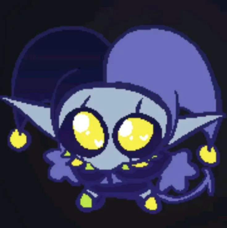 Deltarune PFP #13 (jevil)