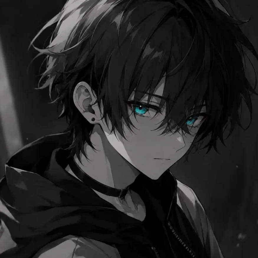 Discord PFP #34 (anime, boy, dark)