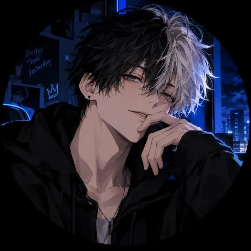 Discord PFP #35 (anime, boy, dark)