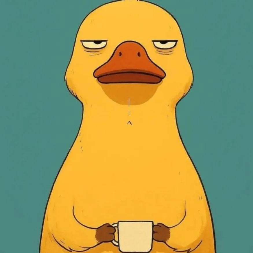 Discord PFP #41 (cartoon, duck, funny)