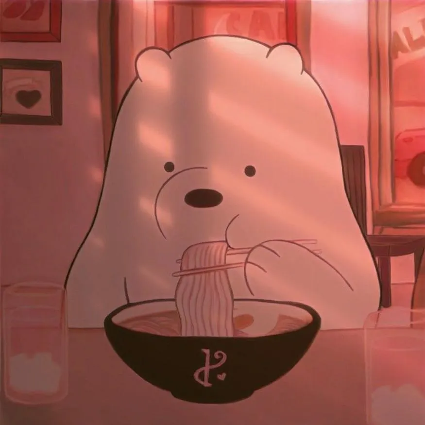 Discord PFP #44 (aesthetic, cartoon, pink)