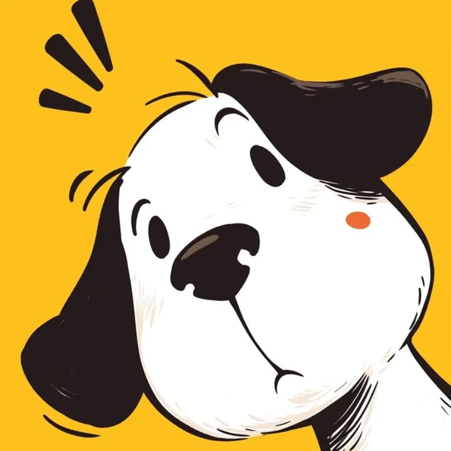 Dog PFP #13 (cartoon, funny)