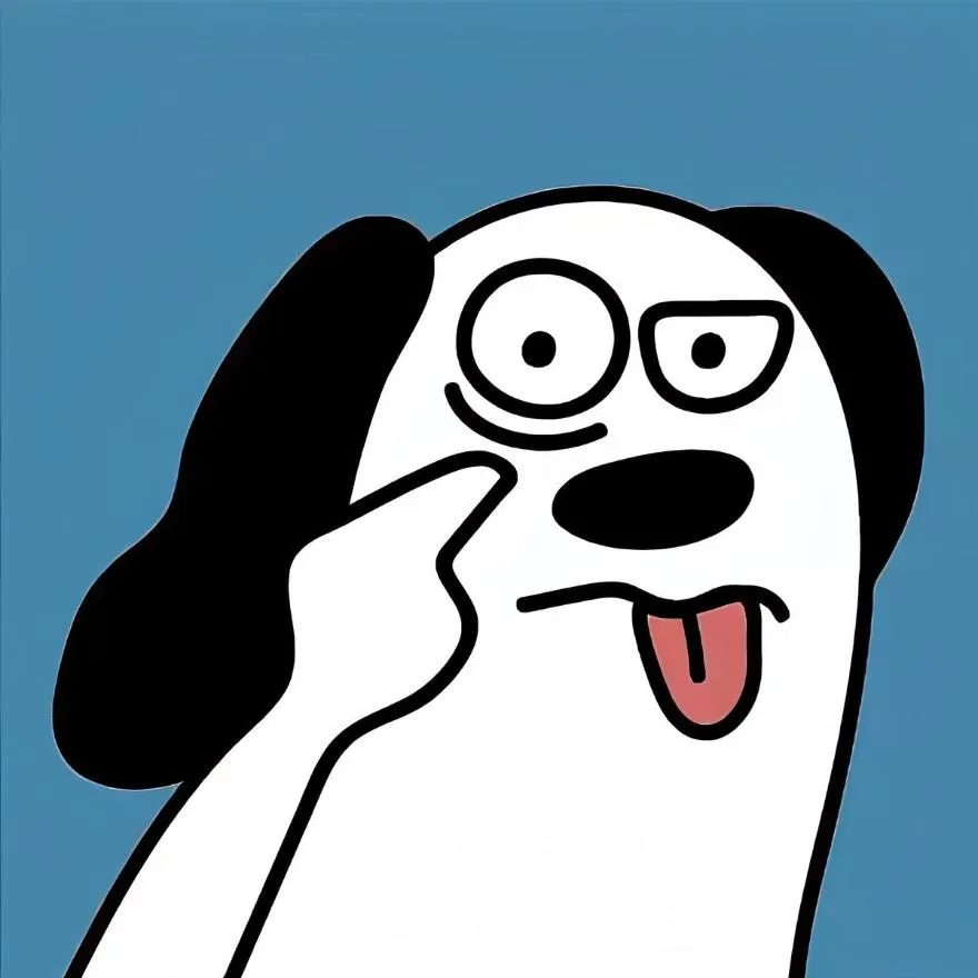 Dog PFP #15 (cartoon, funny)