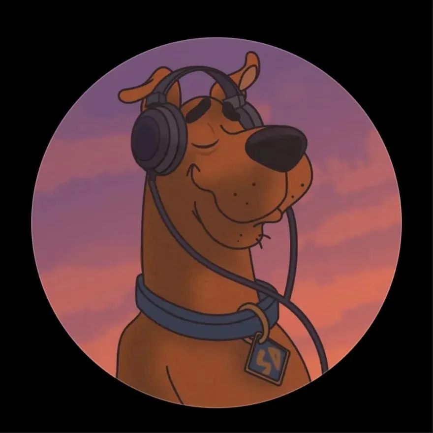 Dog PFP #21 (aesthetic, cartoon)