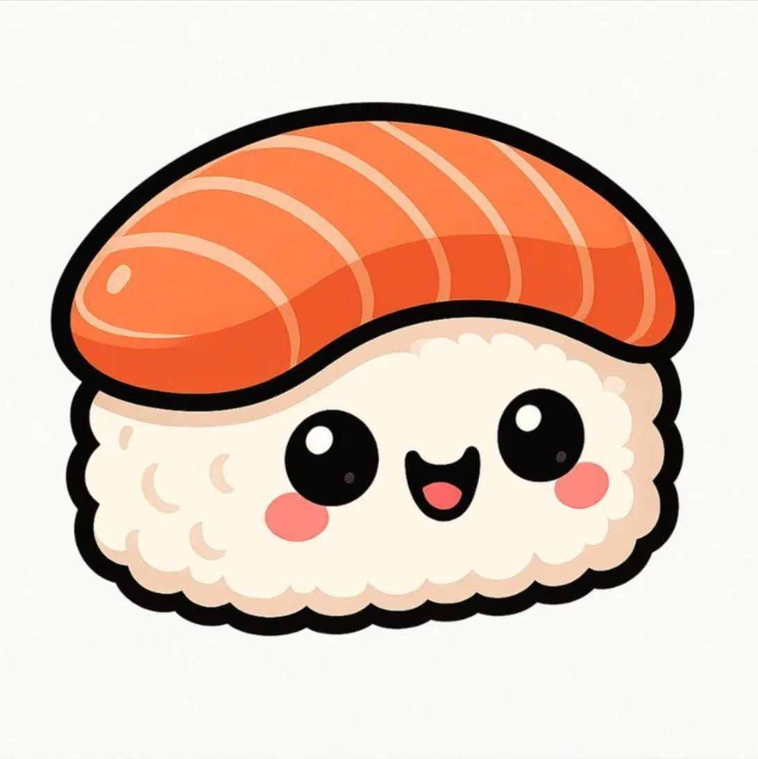 Food PFP #12 (cartoon, cute, sushi)