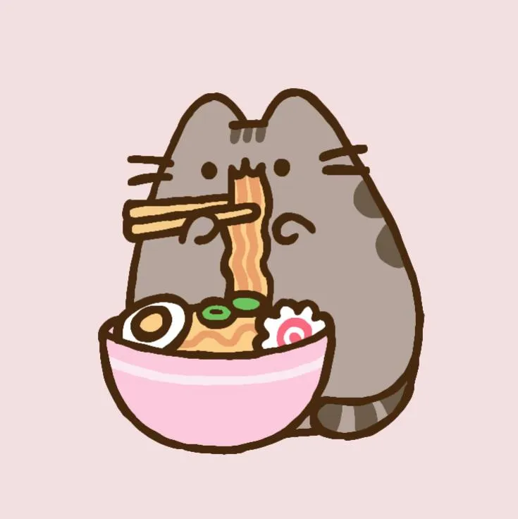 Food PFP #4 (cartoon, cat, cute)