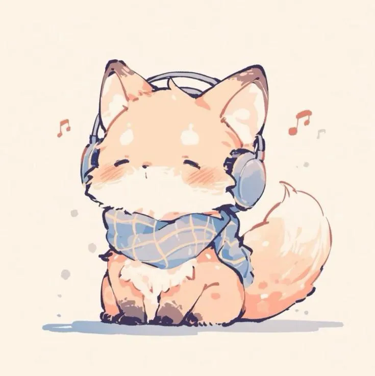 Fox PFP #11 (cartoon, cute)