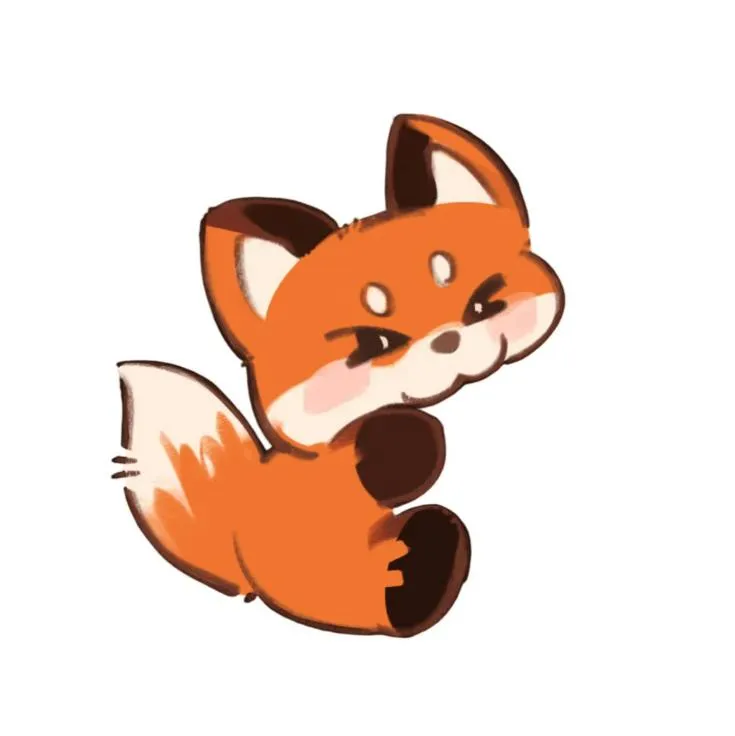 Fox PFP #14 (cartoon, cute)