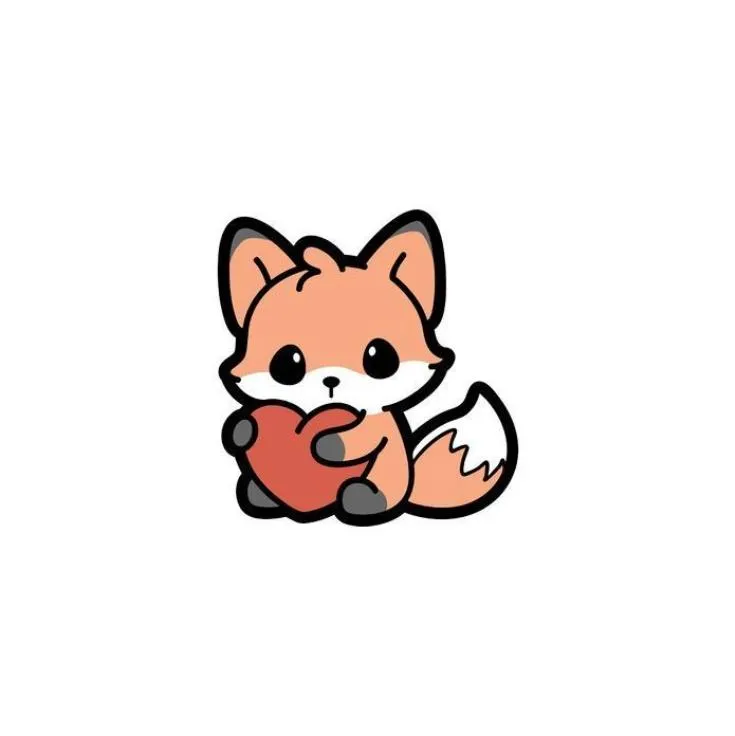 Fox PFP #15 (cartoon, cute)