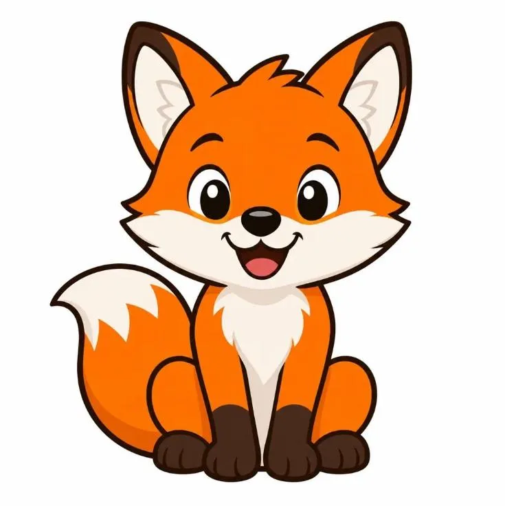Fox PFP #17 (cartoon, cute)