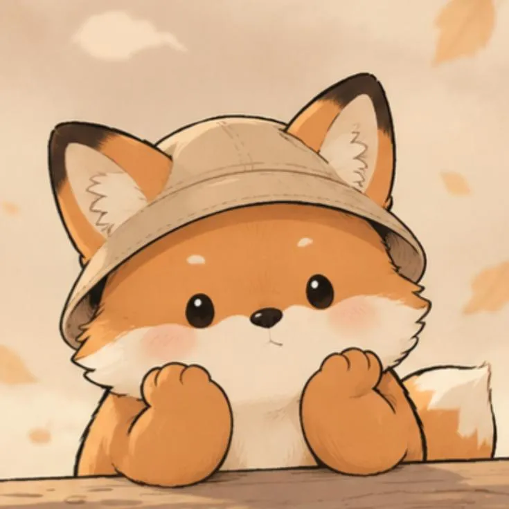 Fox PFP #3 (cartoon, cute)