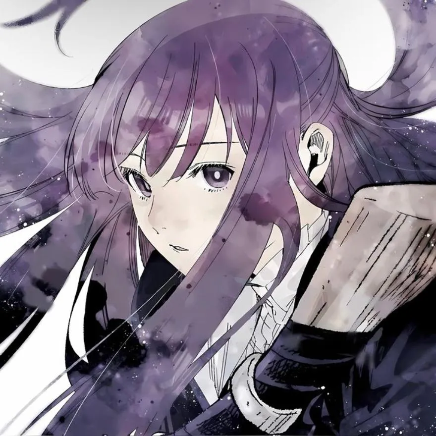 Frieren PFP #18 (fern, manga, purple)