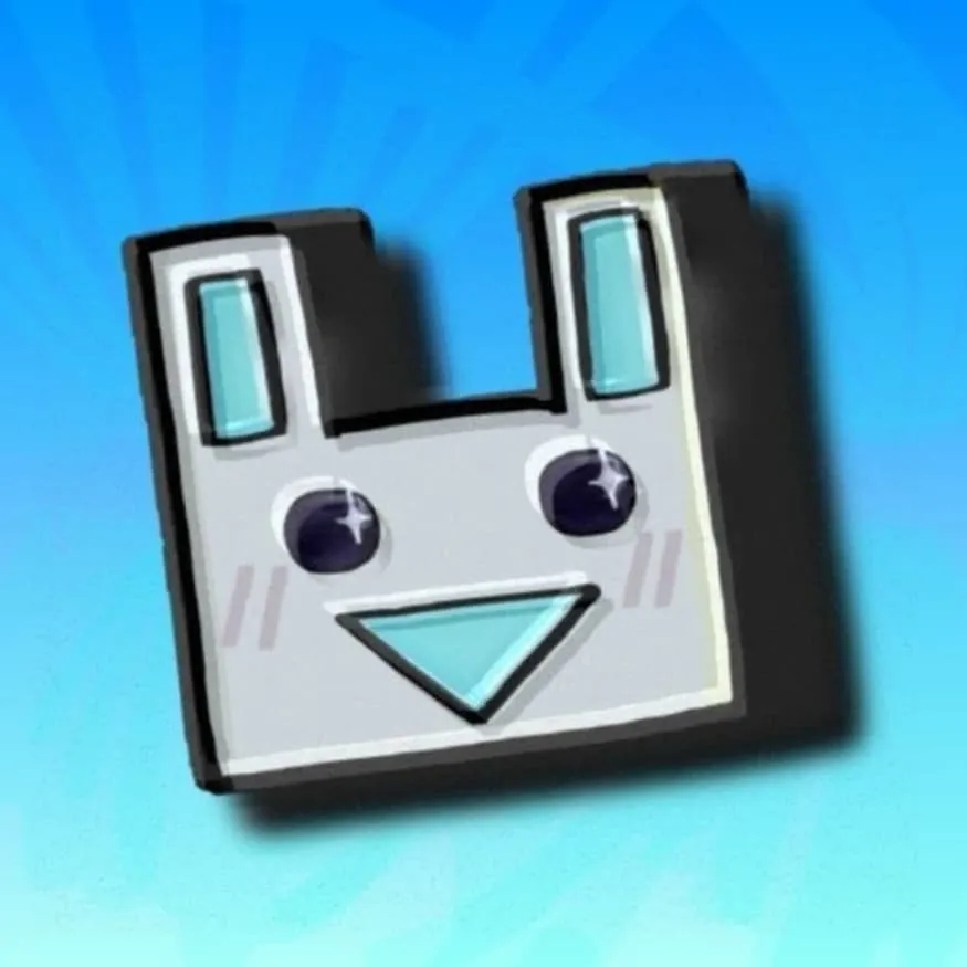 Geometry Dash PFP #12 (bunny, cube, cute)