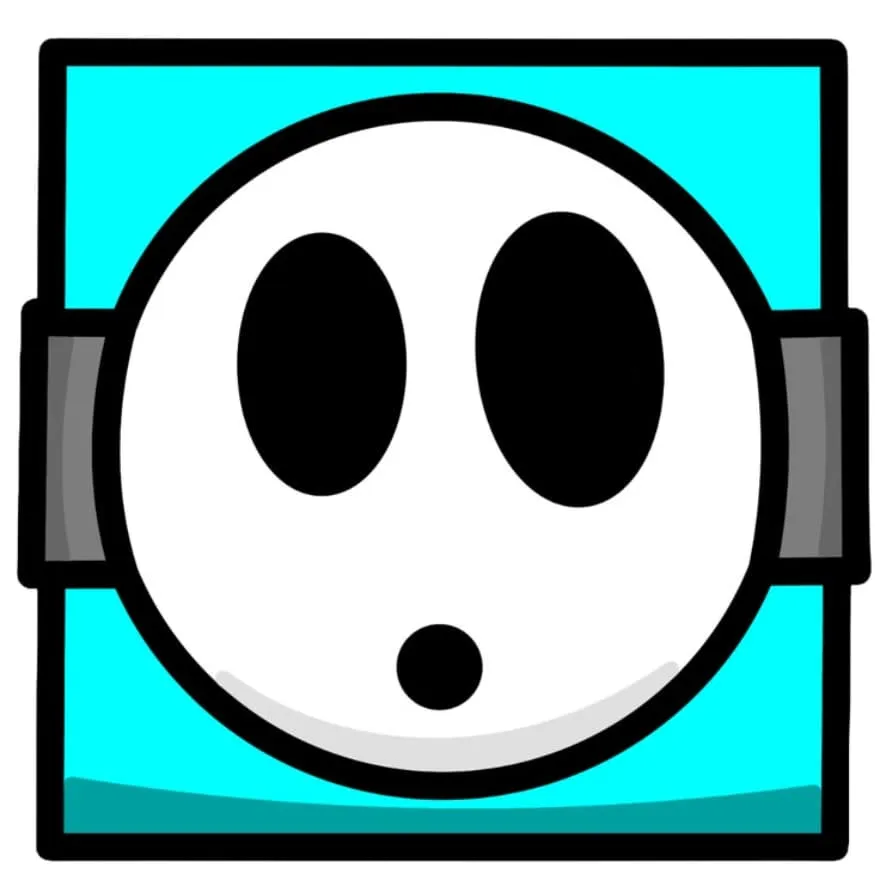 Geometry Dash PFP #14 (cube, funny)