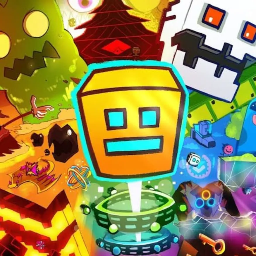 Geometry Dash PFP #4 (cartoon, cube)
