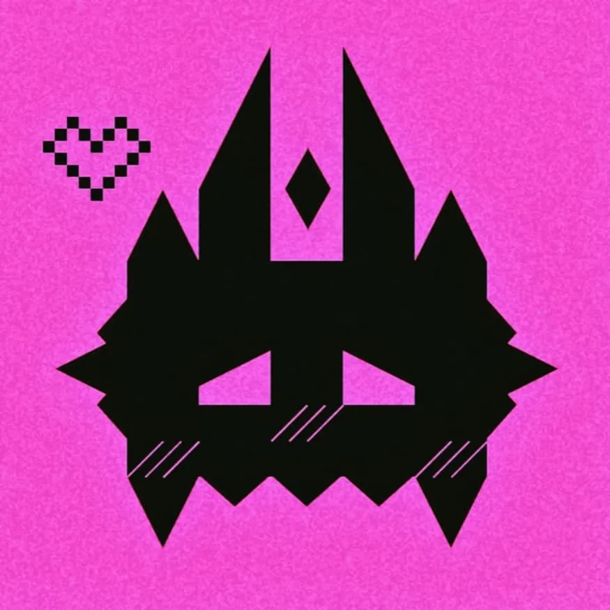 Geometry Dash PFP #5 (demon, pink)