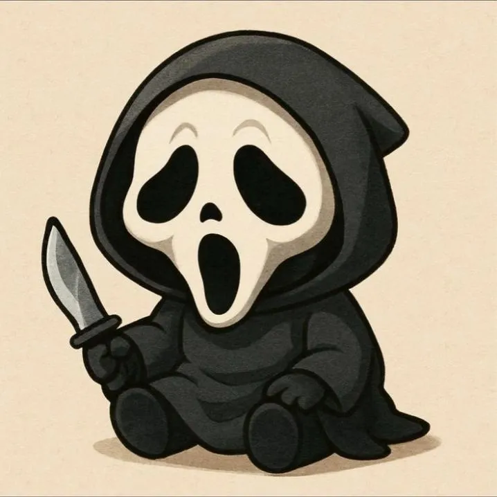 Ghostface PFP #13 (cartoon, cute)