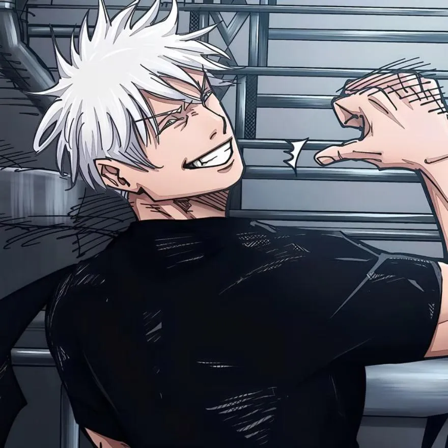 Gojo PFP #16 (funny, manga)