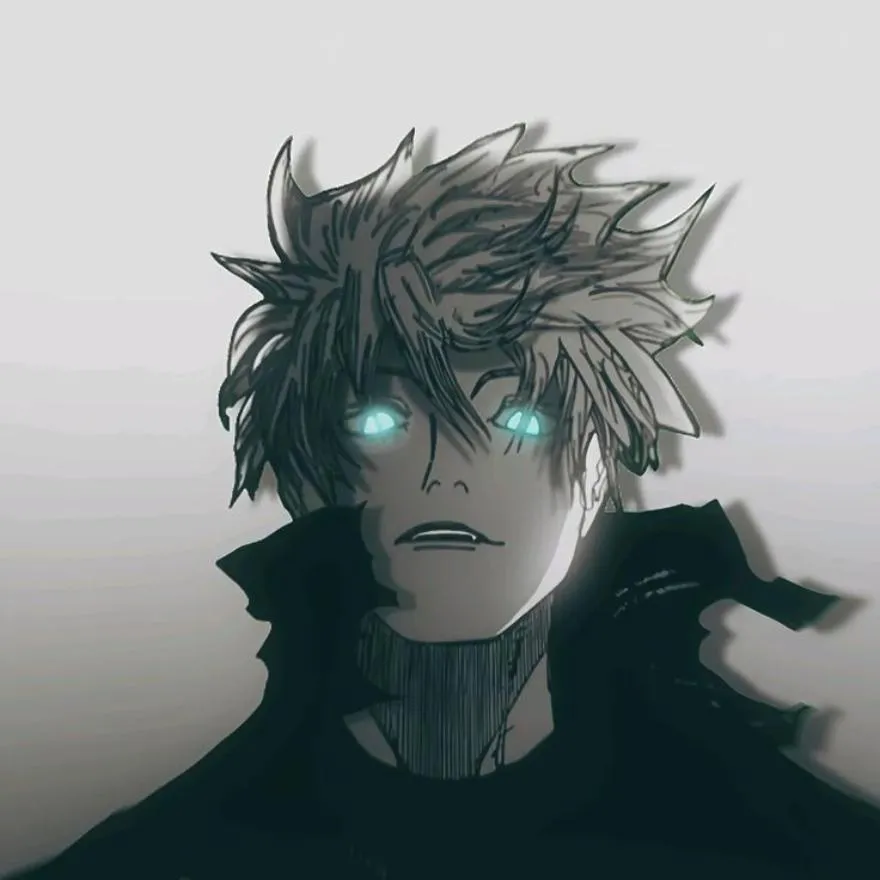 Gojo PFP #19 (dark, manga)