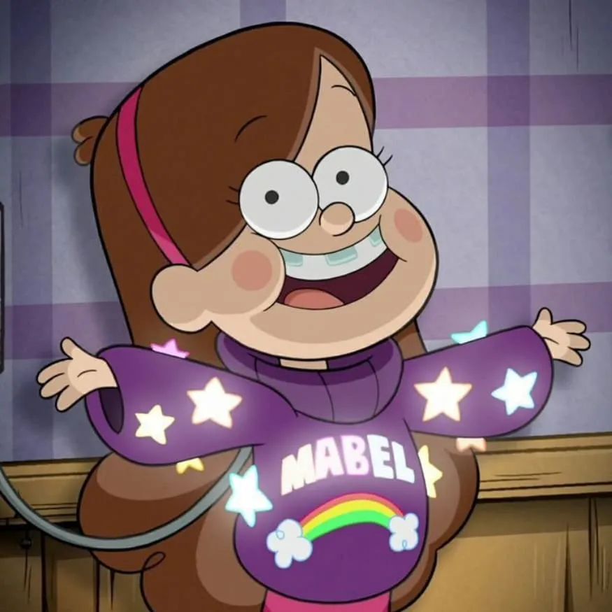 Gravity Falls PFP #12 (cute, mabel, purple)