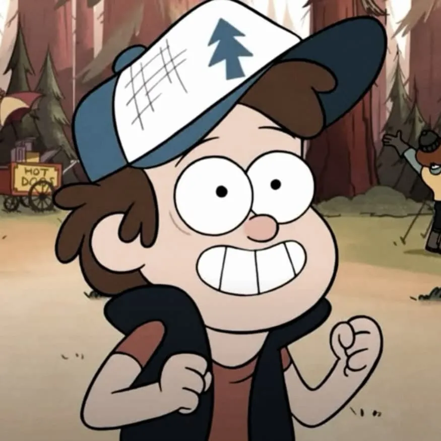 Gravity Falls PFP #7 (dipper, funny)