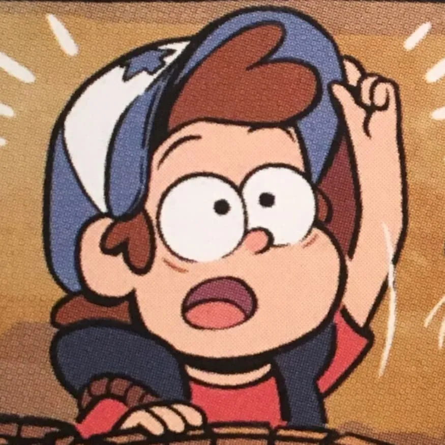 Gravity Falls PFP #9 (dipper, funny)