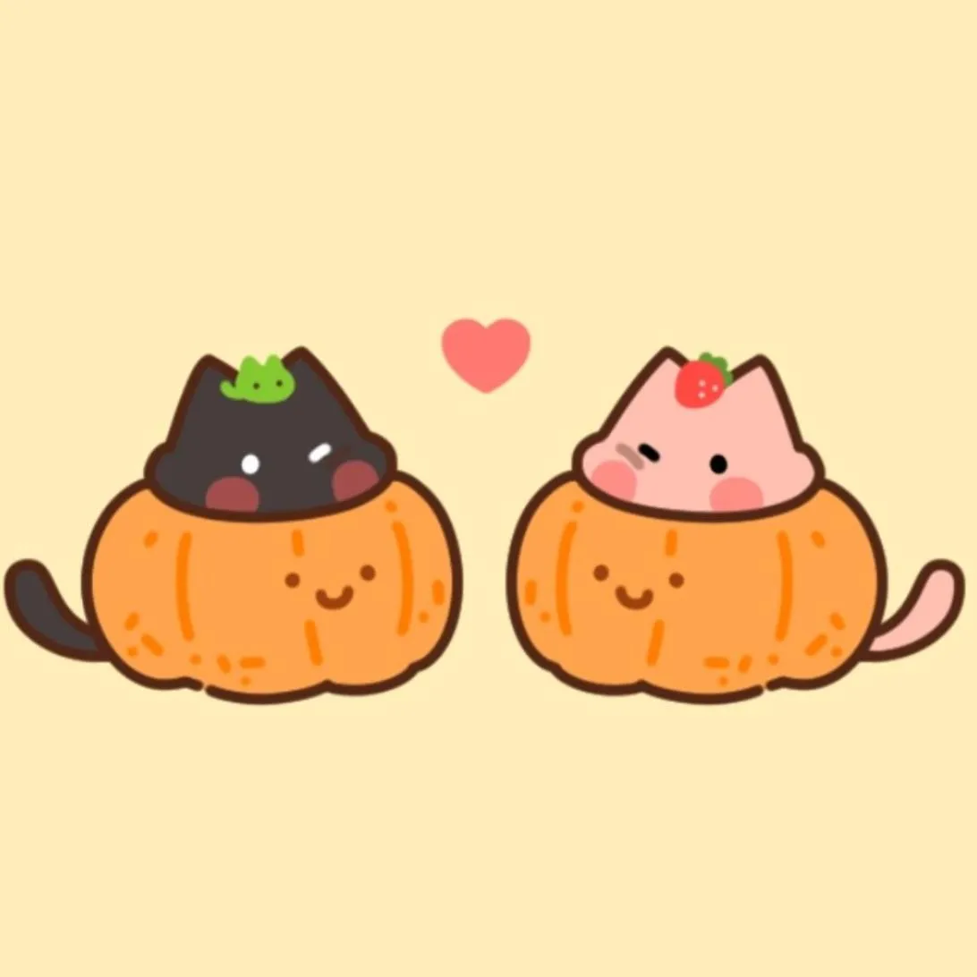 Halloween PFP #41 (cat, cute, matching)