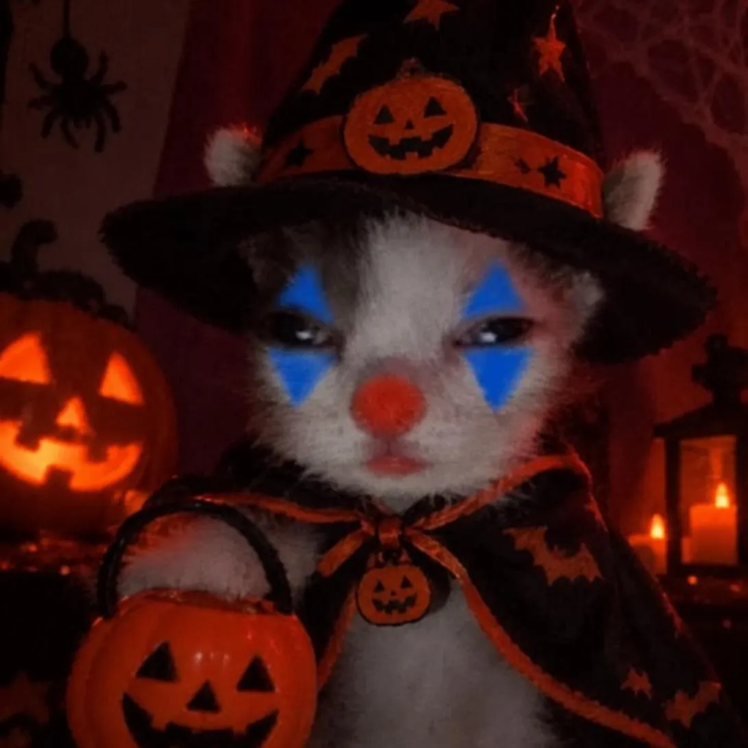 Halloween PFP #44 (cat, cute)