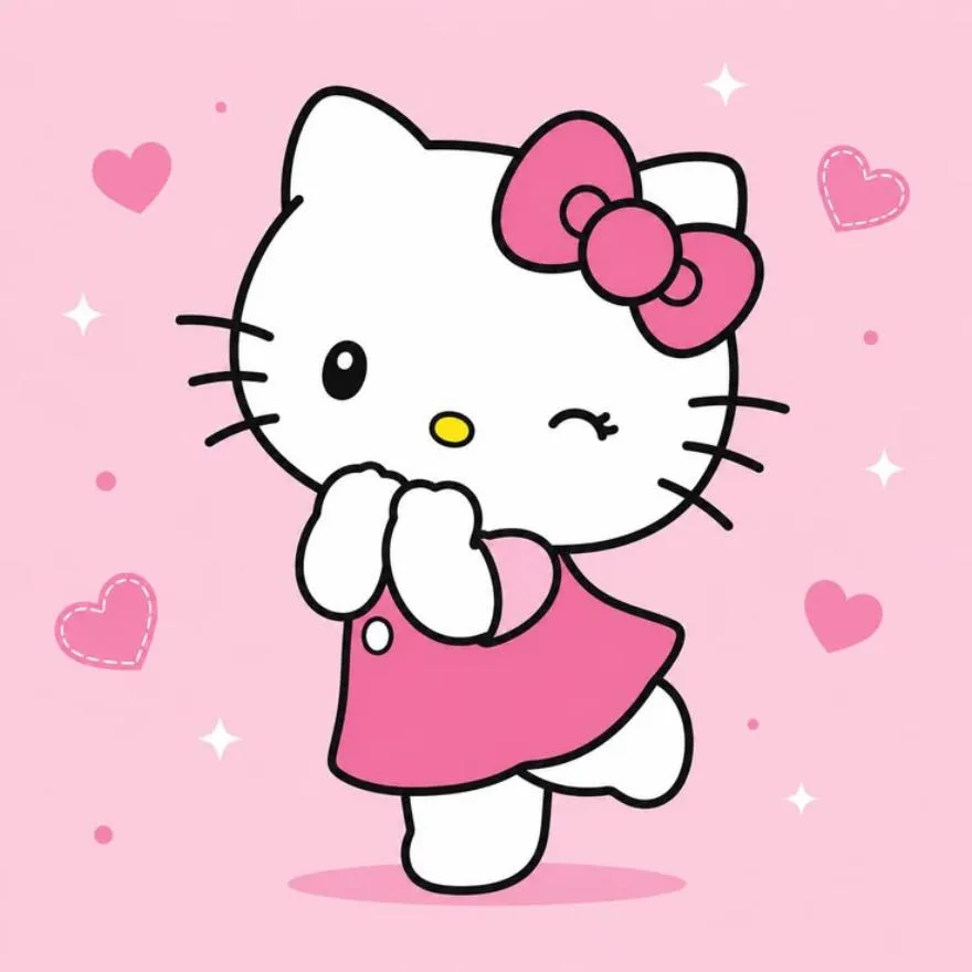 Hello Kitty PFP #12 (cute, pink)