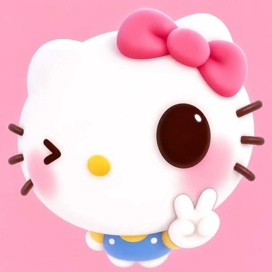 Hello Kitty PFP #21 (cute, pink)