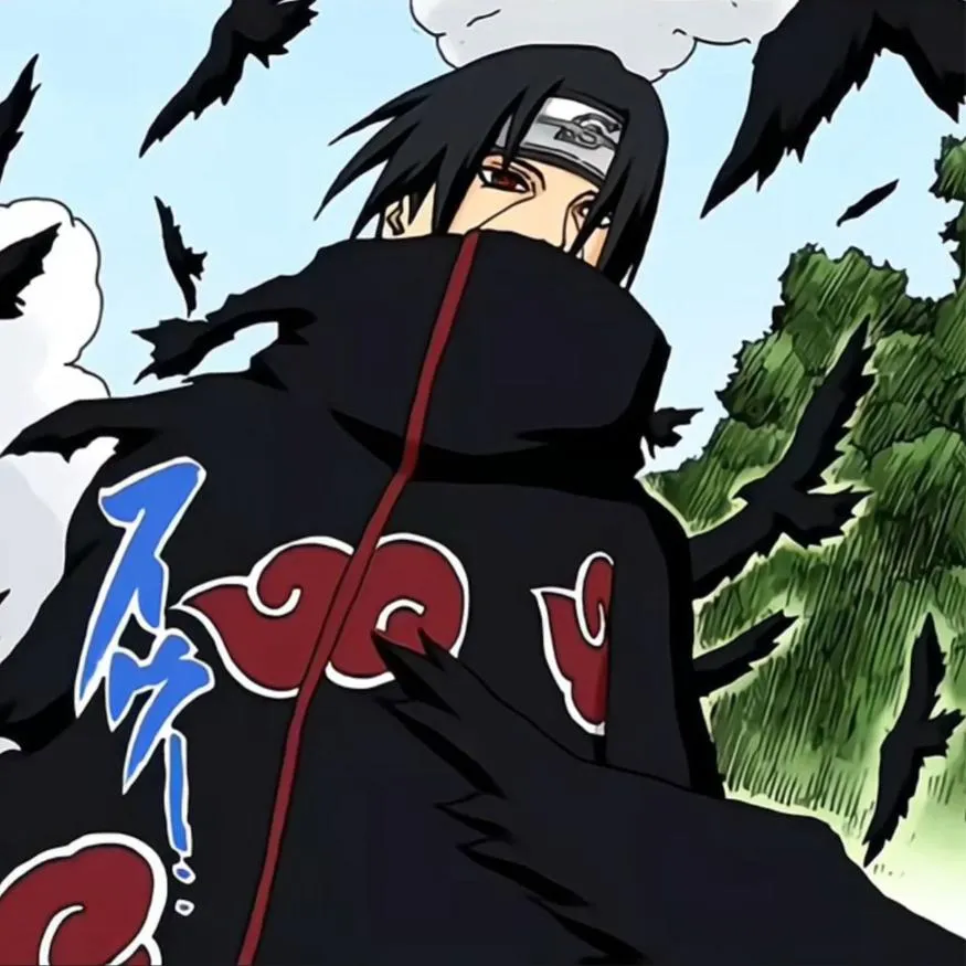 Itachi PFP #15 (crow, manga)