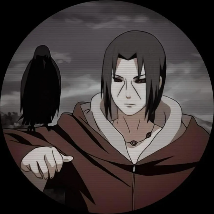 Itachi PFP #16 (crow, dark)