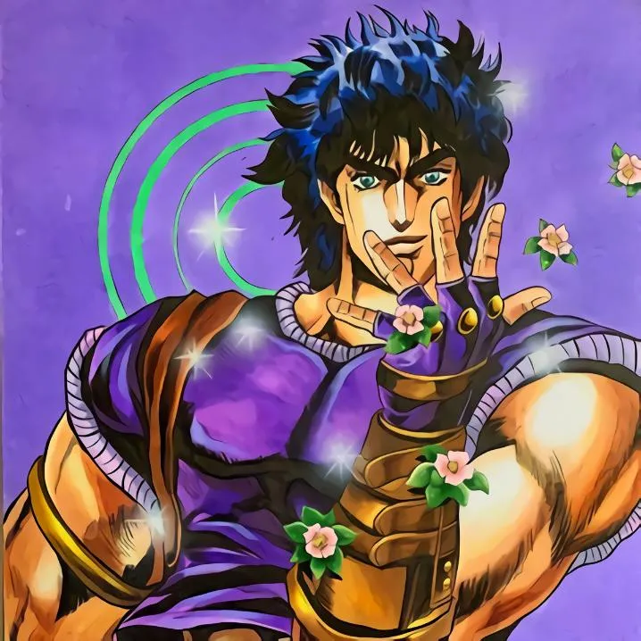 Jojo PFP #10 (jonathan, purple)