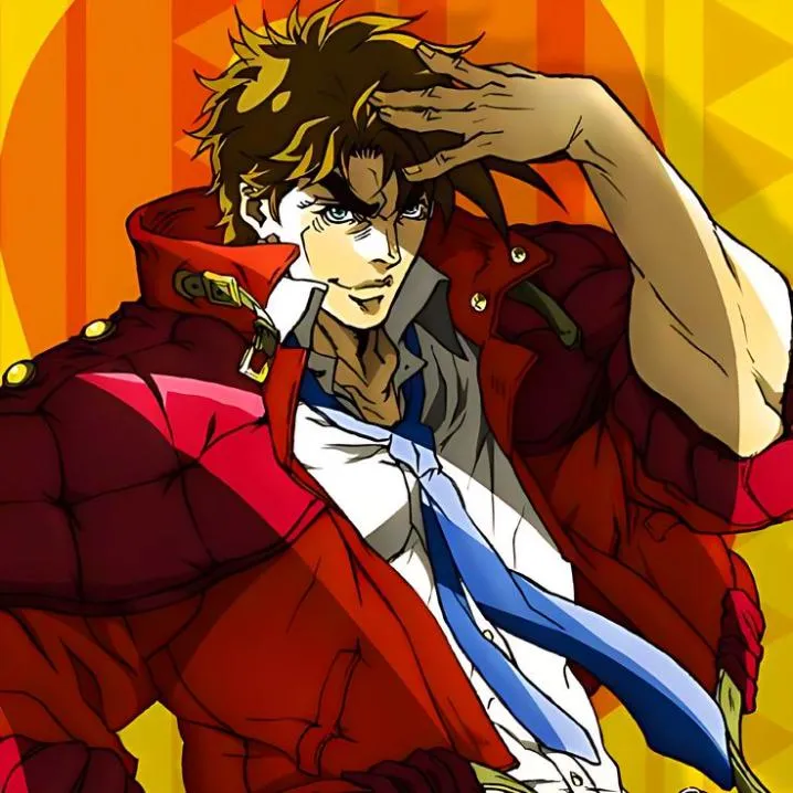 Jojo PFP #11 (joseph, red)