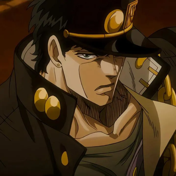 Jojo PFP #12 (dark, jotaro)